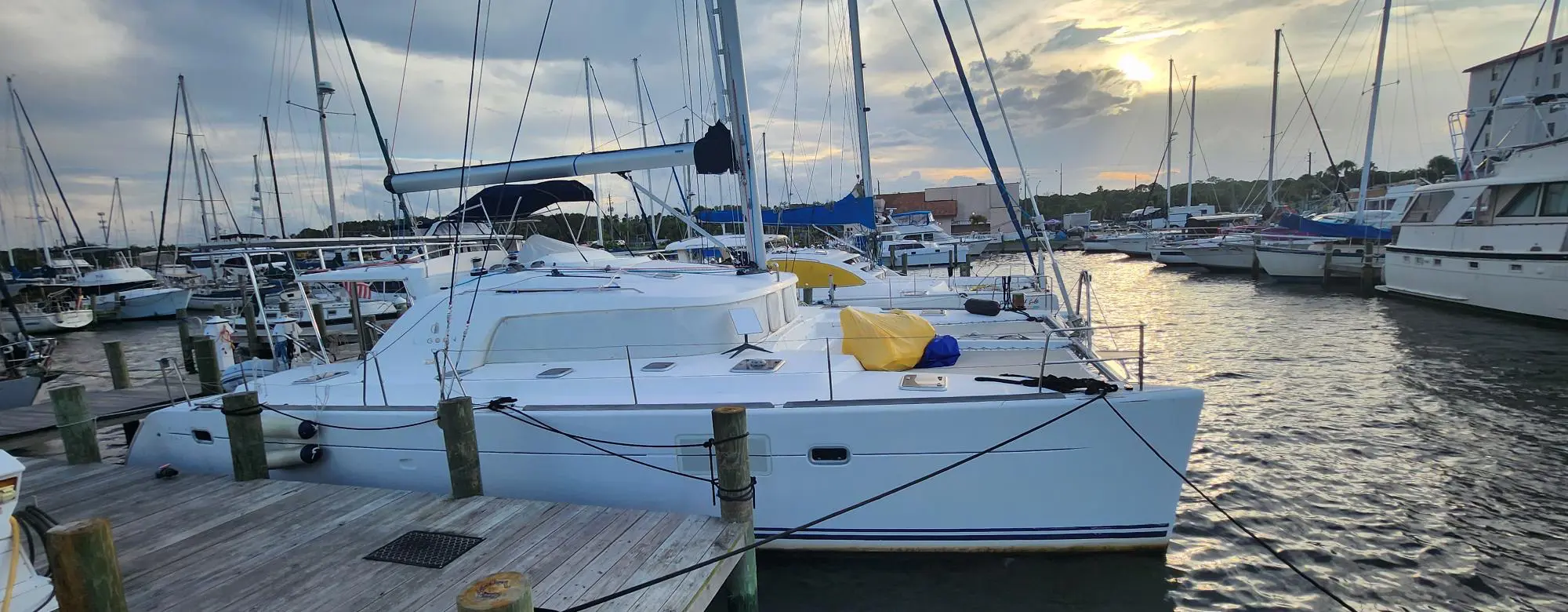 2025 Fountaine Pajot Samana 59, En Route to Annapolis, Maryland 